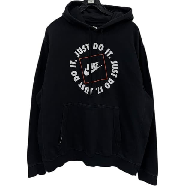 나이키 스우시 후드티