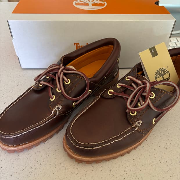 팀버랜드 Timberland 여성 클래식 3아이 보트슈즈 / 230사이즈