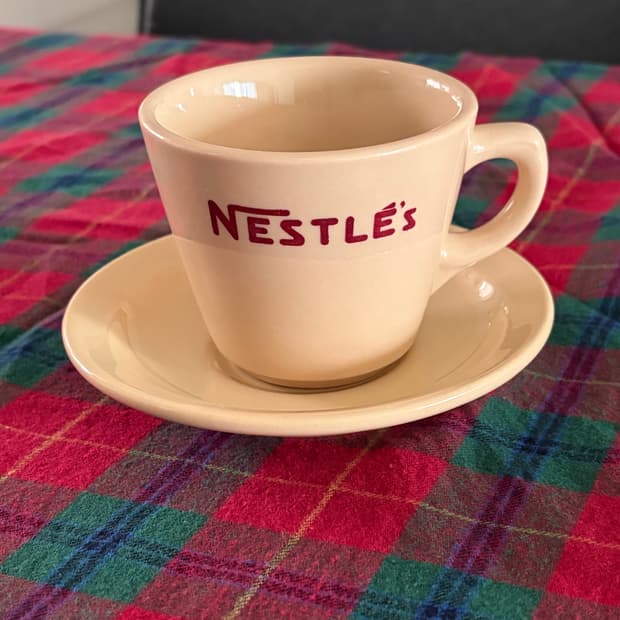 빈티지 네슬레 코코아컵