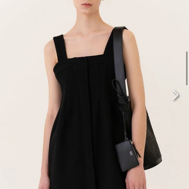 킨더살몬 트위드 원피스