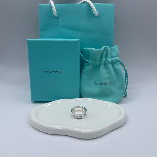 티파니앤코 반지 1837 링 미디움 실버 