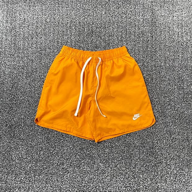 빈티지9. 나이키 NSW 우븐 베이직 쇼츠 숏팬츠 반바지 바스락 오렌지