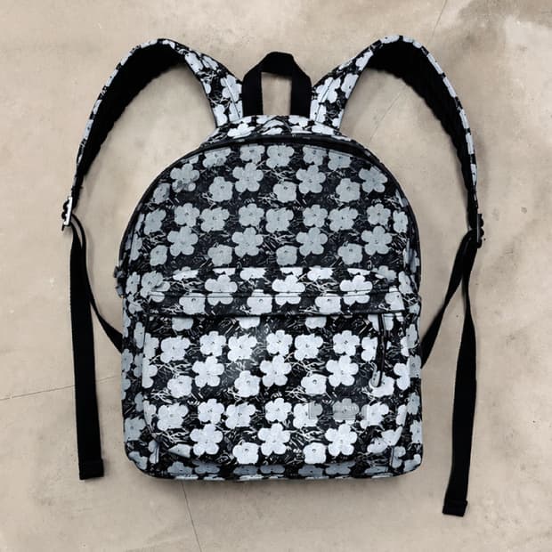 2018 Eastpak Andy Warhol Flower Backpack