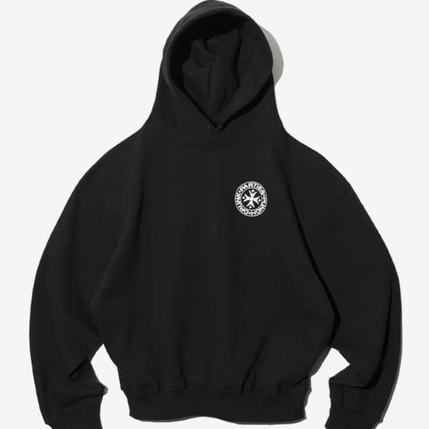 펀치드렁크파티즈 후드티 블랙