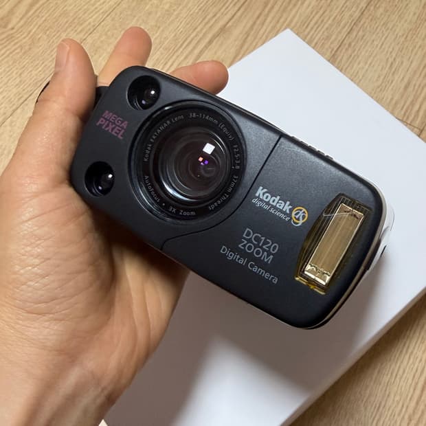 (작례O) 코닥 kodak dc120 zoom 빈티지디카
