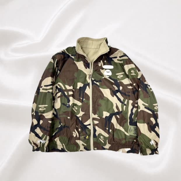 베이프(에이프)리버시블 자켓 #bape#a bathing ape#ape