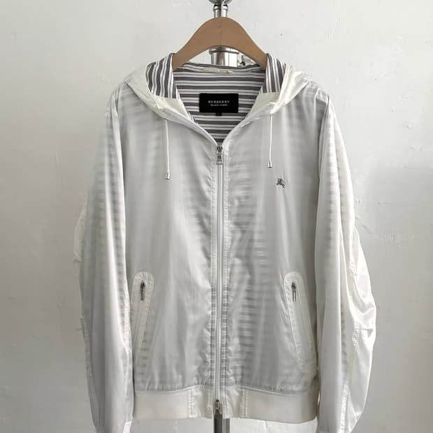 Burberry 버버리 블랙라벨 스트라이프 투웨이 바람막이