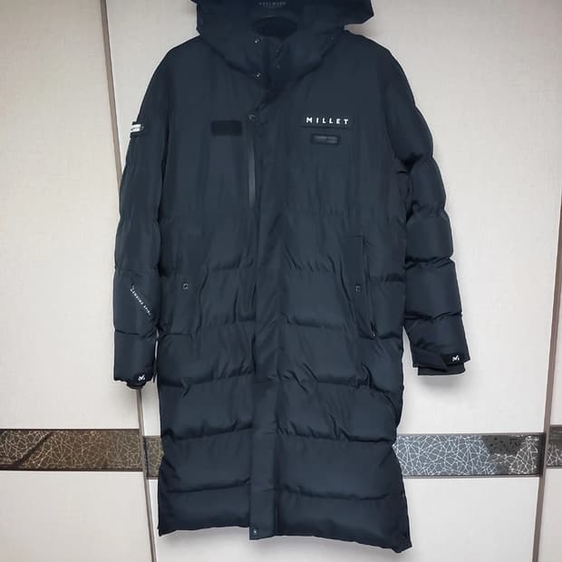 밀레정품  구스다운 롱패딩 105