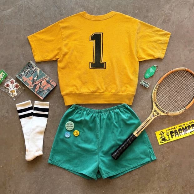 70s-80s number sweatshirt 