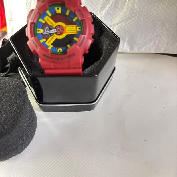 지샥 ga-110fc 한정판 빅페이스 크레이지레드