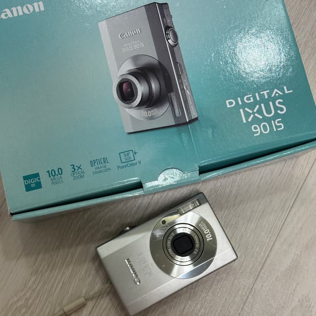 준민트급) 캐논 익서스 90 is ixus, 바로 사용 가능