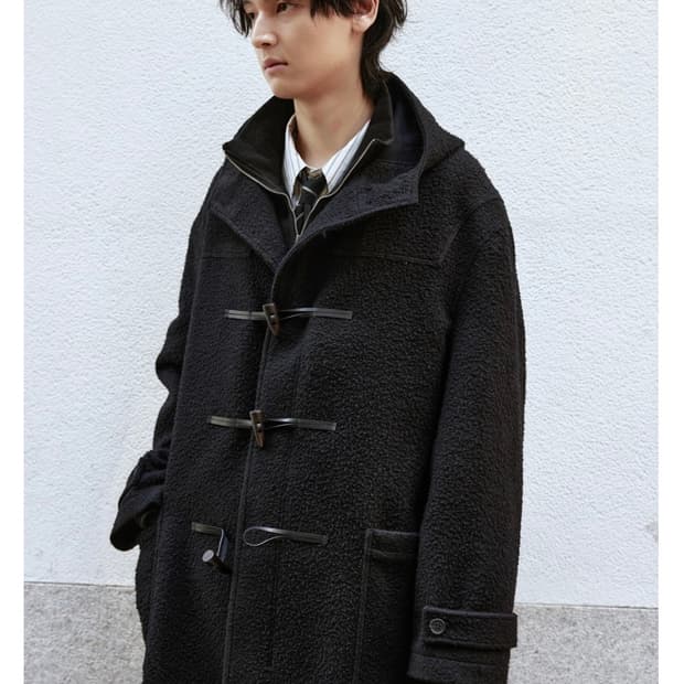 유스 더플 코트 블랙 카센티노 L사이즈 판매