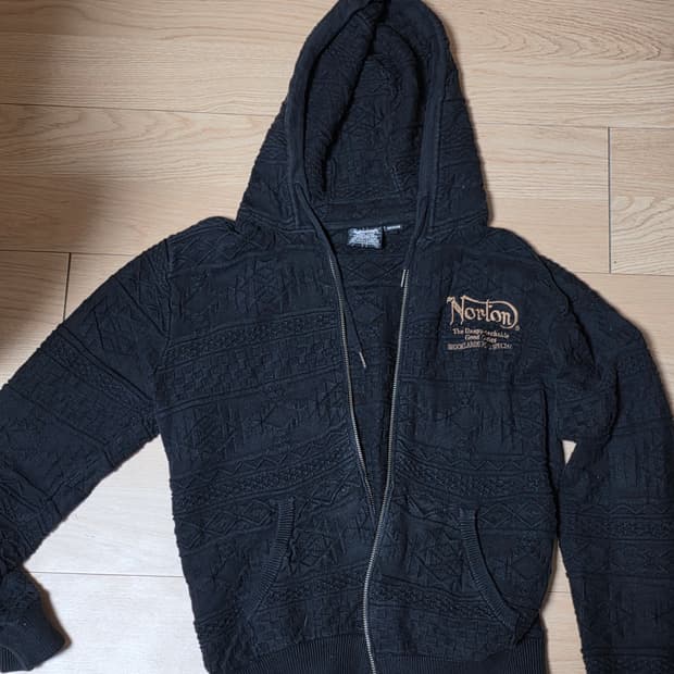 Norton 니트 후드집업