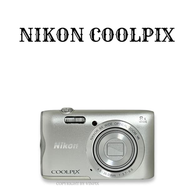 |Wifi,소프트포커스🩶| 니콘 쿨픽스 a300 디지털 카메라 디카