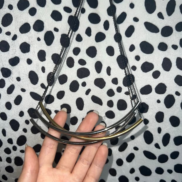 빈티지 오리엔탈 볼드 체인목걸이