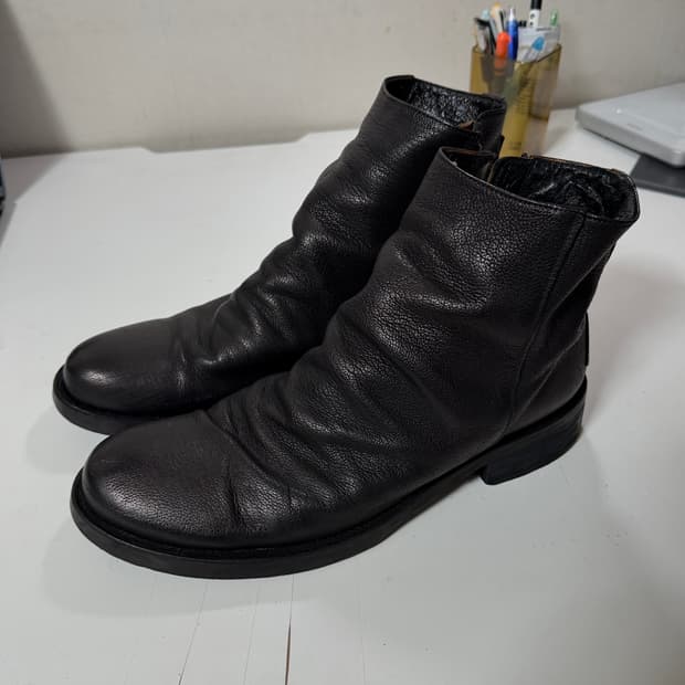 훕데두 사이드집 레더부츠 280