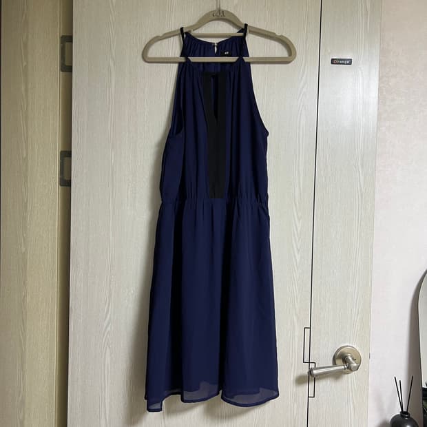 일본빈티지 h&m 홀터넥 원피스