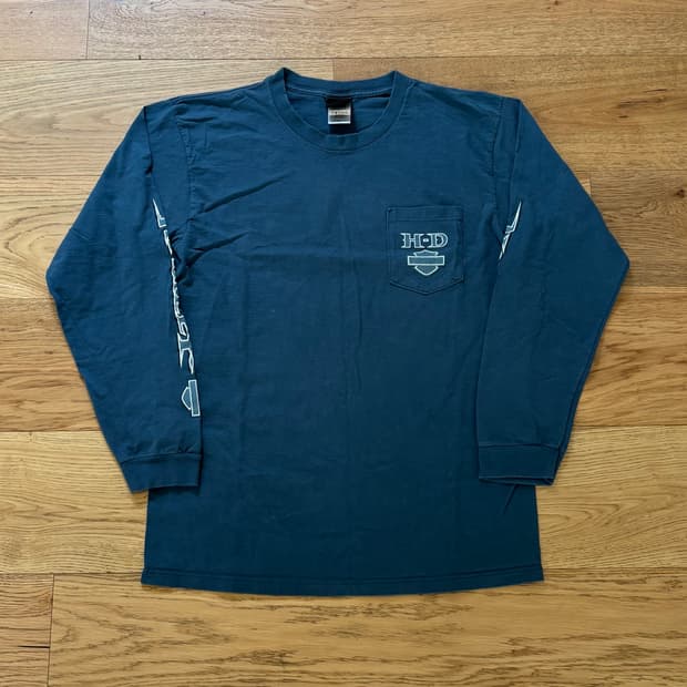2001 할리데이비슨 빈티지 롱슬리브스