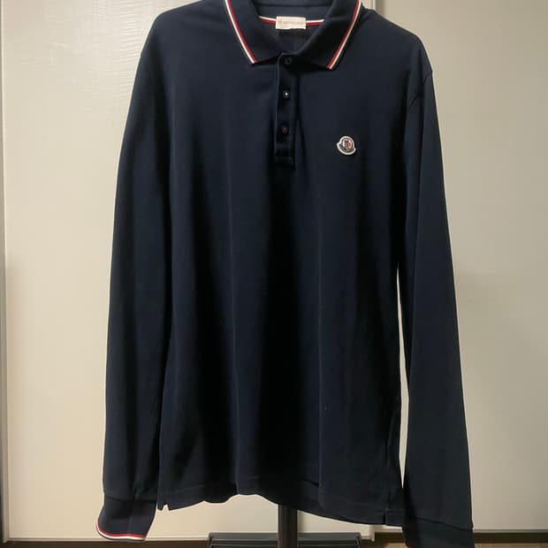 몽클레어 폴로 긴팔 카라티