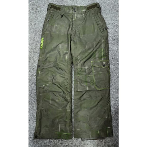 살로몬 스노우팬츠 스키 보드 팬츠 갱스터 맨 패딩팬츠 바지 S