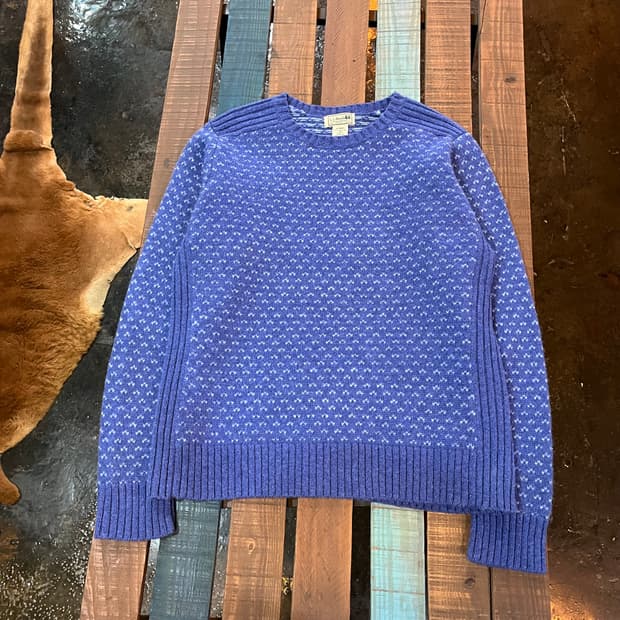 빈티지 엘엘빈 니트 스웨터