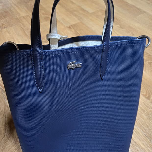 라코스테 여성 토트 크로스백