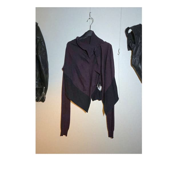 Ann demeulmeester buckle cardigan