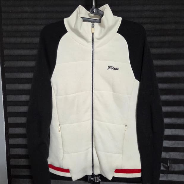 (정품) [타이틀리스트] 골프 니트 집업 판매합니다.