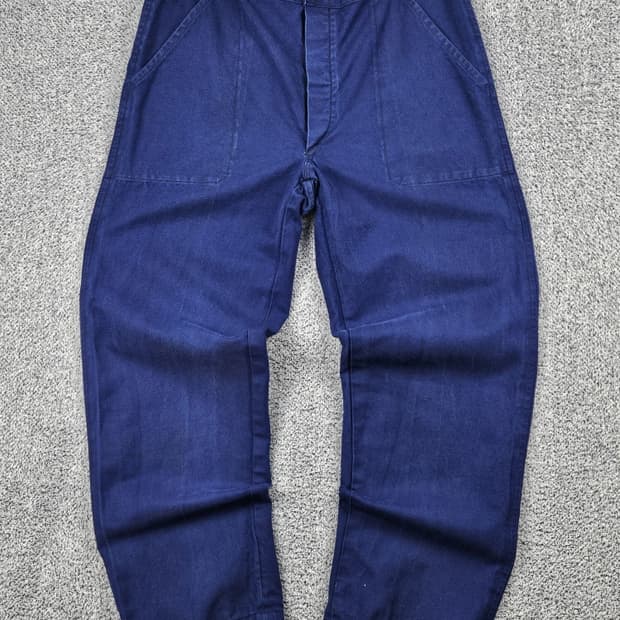 버튼 플라이 프렌치 워크 팬츠 ( 34" 추정 ) / 10151