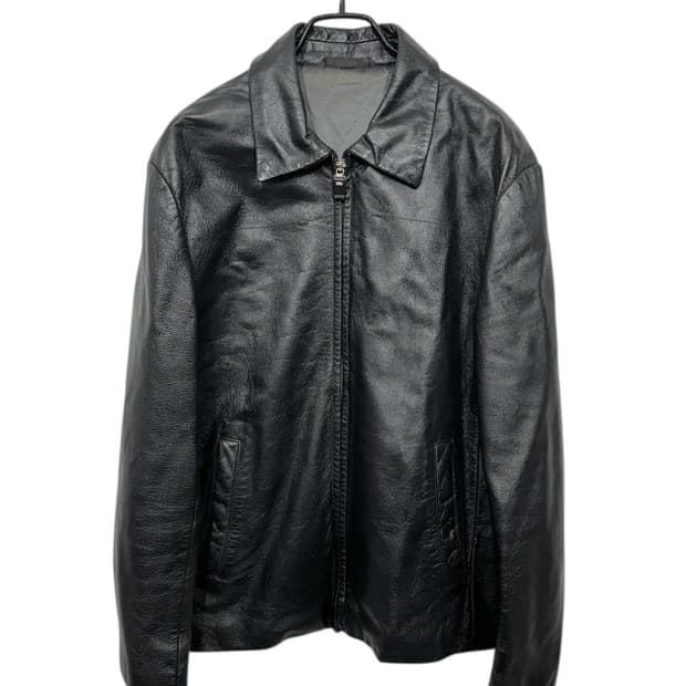 가죽자켓 블랙 95