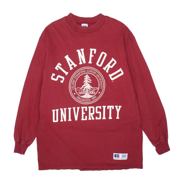 USA 러셀 University 롱슬리브