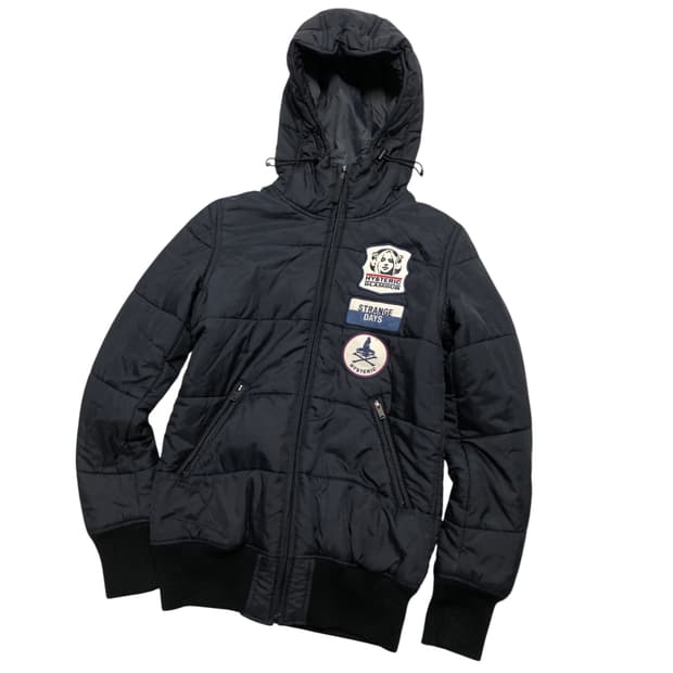 히스테릭글래머 경량 후드패딩(44-55추천)