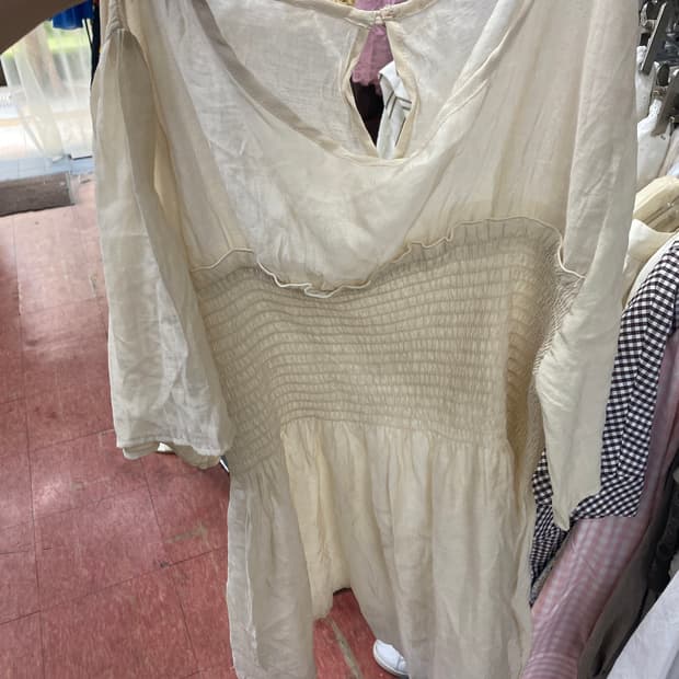 빈티지 쉬폰 블라우스