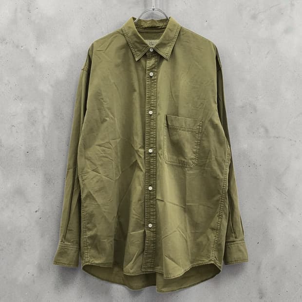 헤릴 립스탑 워크셔츠 카키