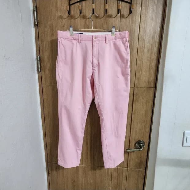 (36)폴로 치노팬츠 핑크