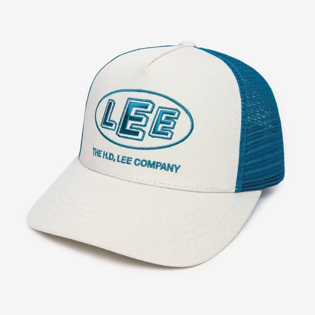 새상품 Lee 트러커 캡 아이보리