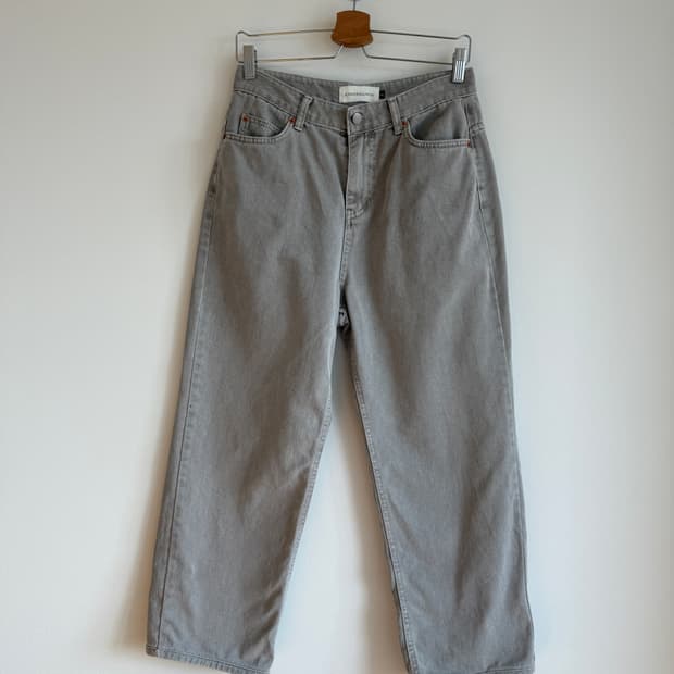 킨더살몬(KINDERSALMON) 그레이 팬츠