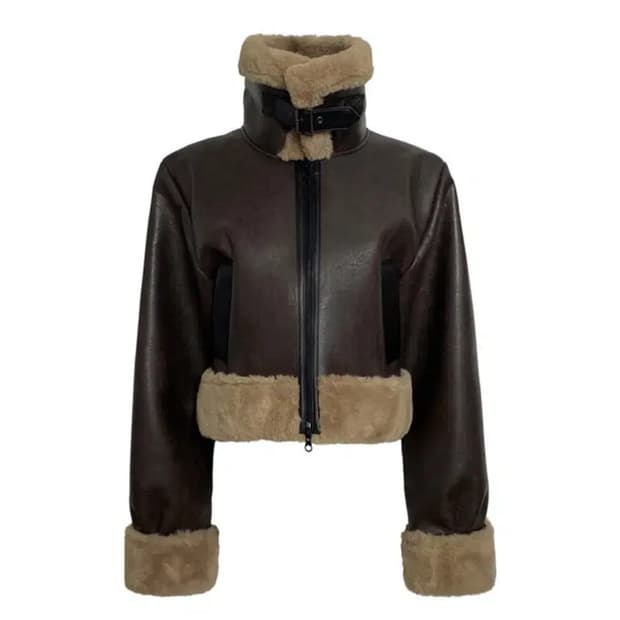 BOHEMIAN SEOUL 보헤미안 서울 무스탕 브라운