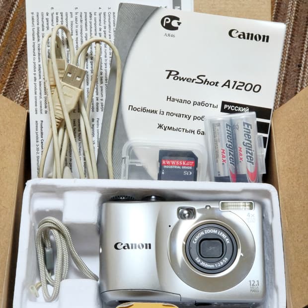[제니디카/풀박스] 캐논 파워샷 a1200 빈티지디카