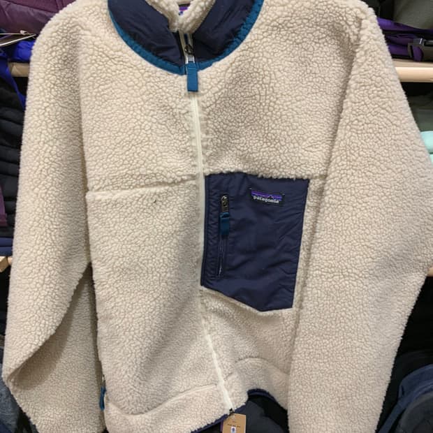 파타고니아 레트로 엑스 자켓 아이보리 S