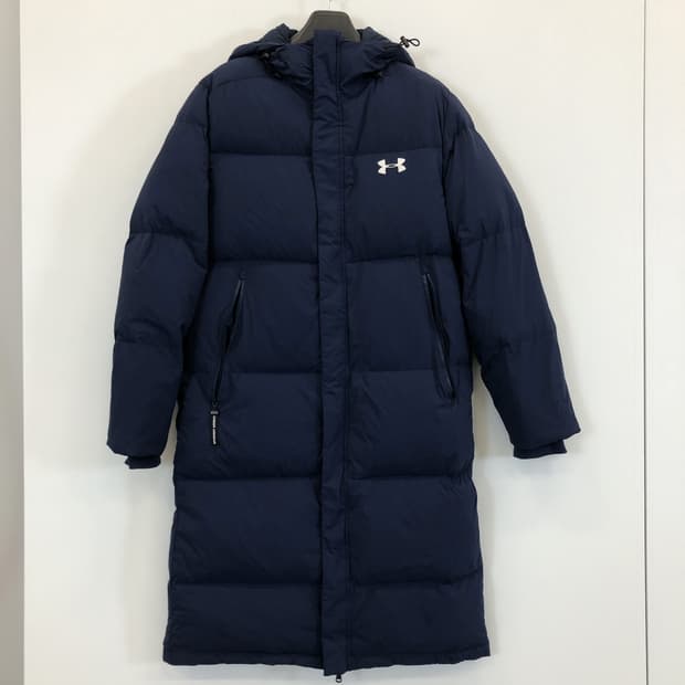 언더아머 덕다운 롱패딩 XL 