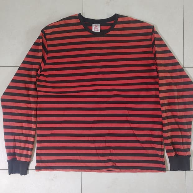 뤡코즈 스트라이프 롱슬리브