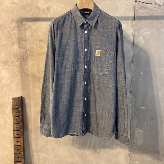 칼하트 샴브레이 셔츠 100