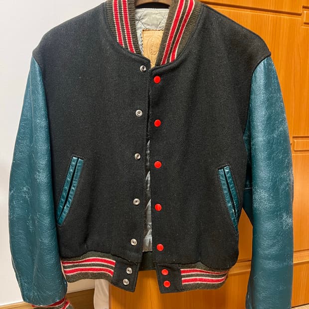 빈티지 골든베어 90s 바시티