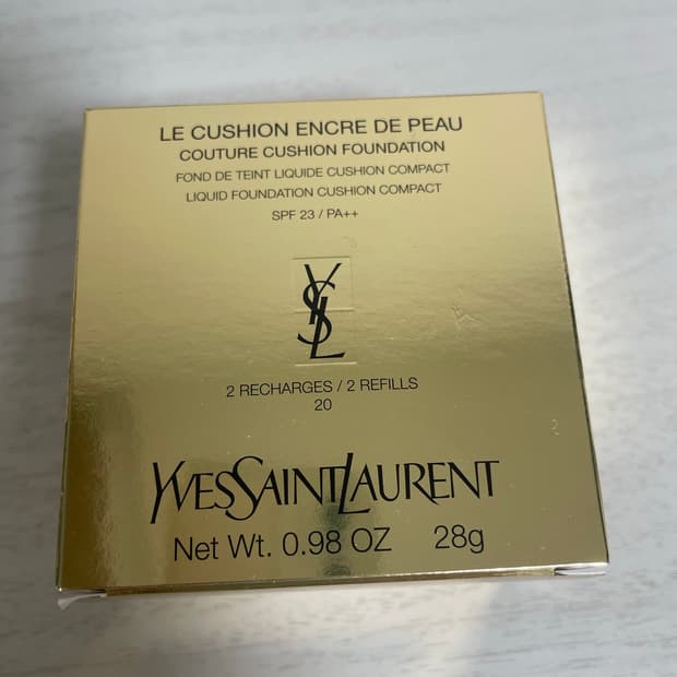 입생로랑 엉크르 드 뽀 꾸뛰르 쿠션 파운데이션 20호 리필 2개