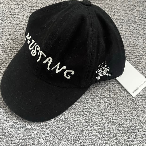썬번프로젝트 머스탱 모자 블랙