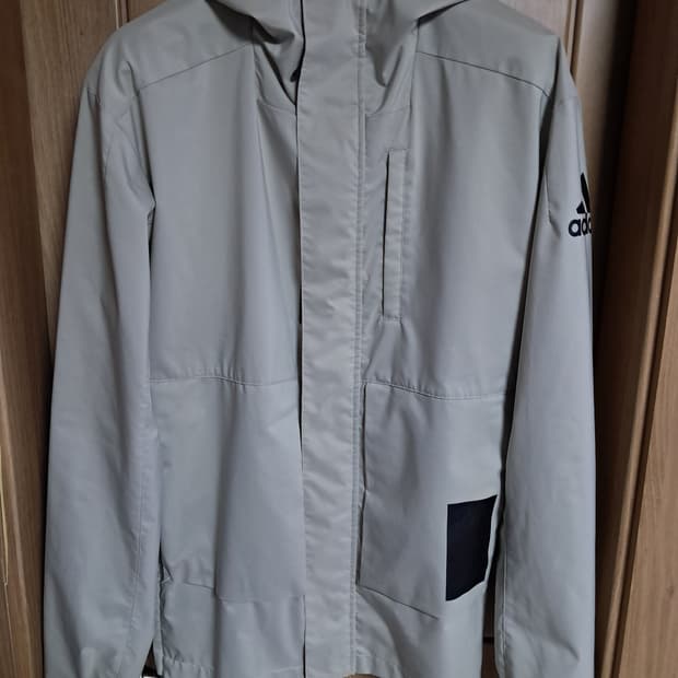 아디다스 우븐 후드자켓 남성S