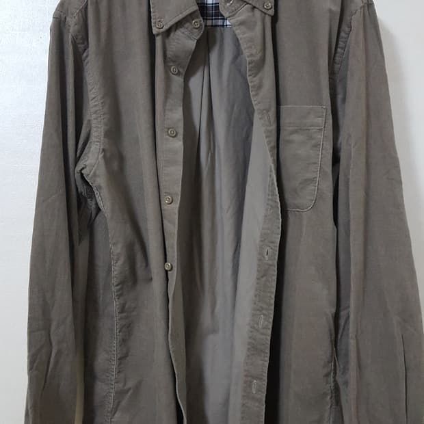 유니클로 코듀로이 셔츠 새상품