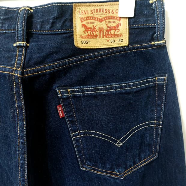 리바이스 505 청바지 30