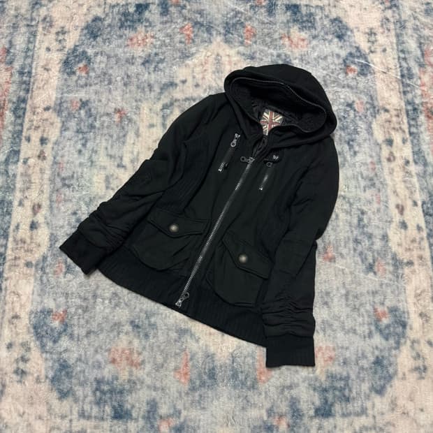 Dig deep 00s y2k gimmick hood jacket